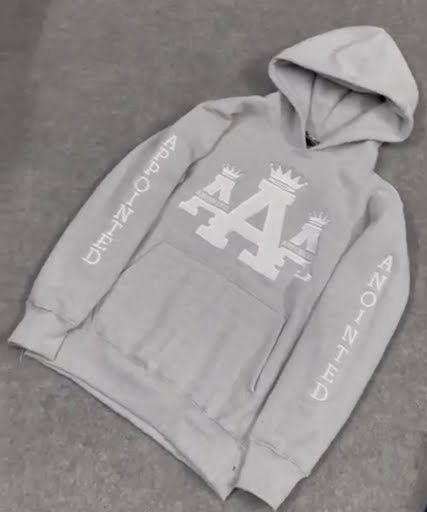 LIMITED EDITION || "Crown Logo" Embroidered Jogger Set (Gray)
